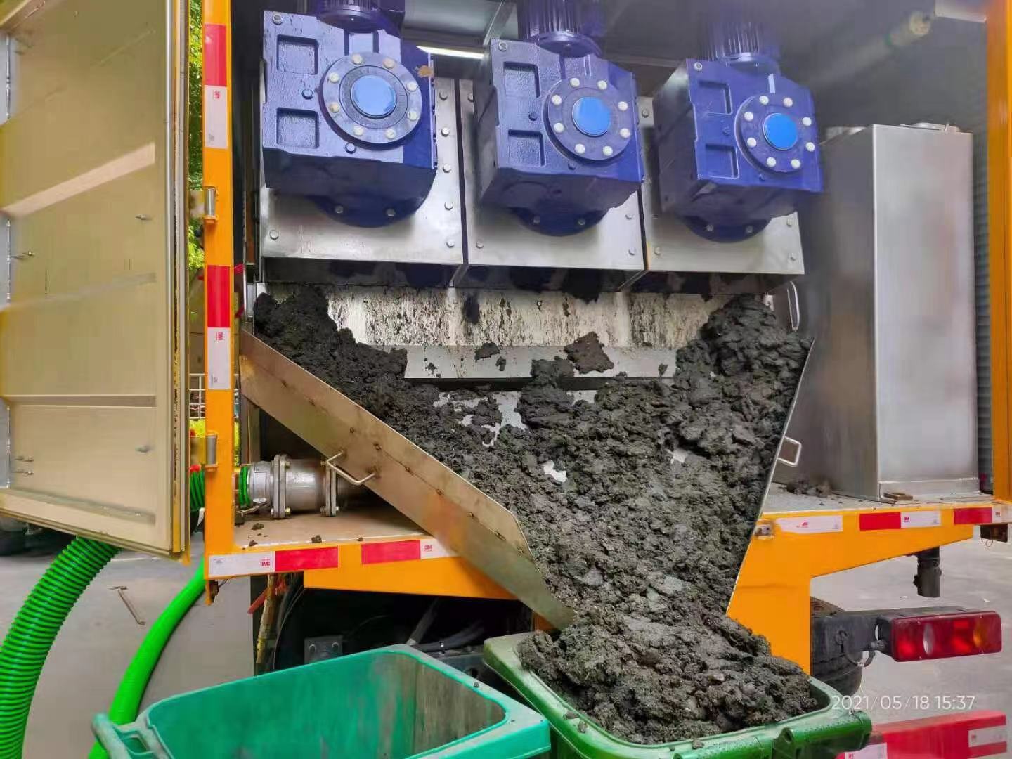 萍乡化粪池清掏城市维护站-泥浆净化干湿分离处理